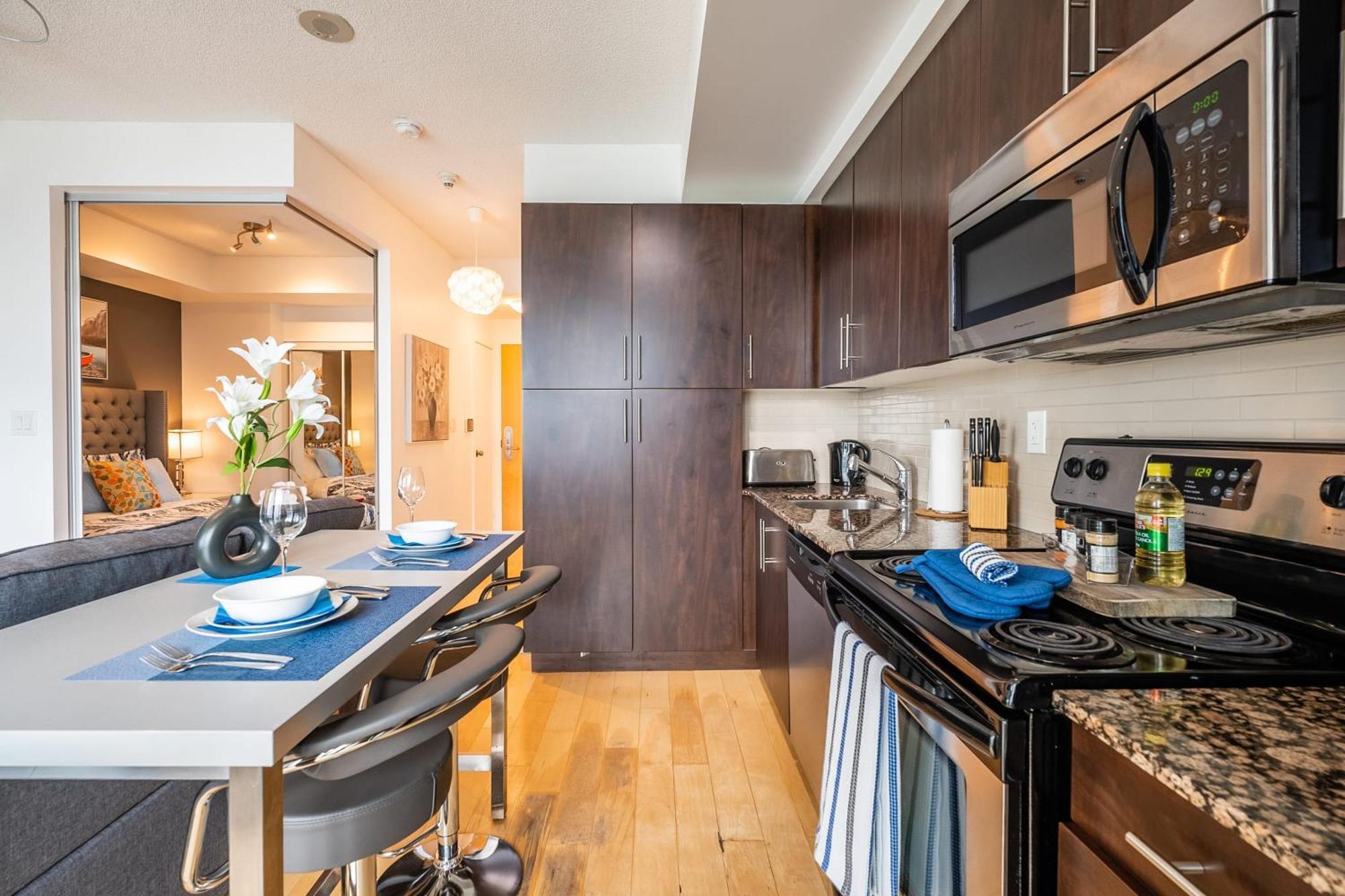 1Br Luxury Condo - Downtown Toronto Exterior foto
