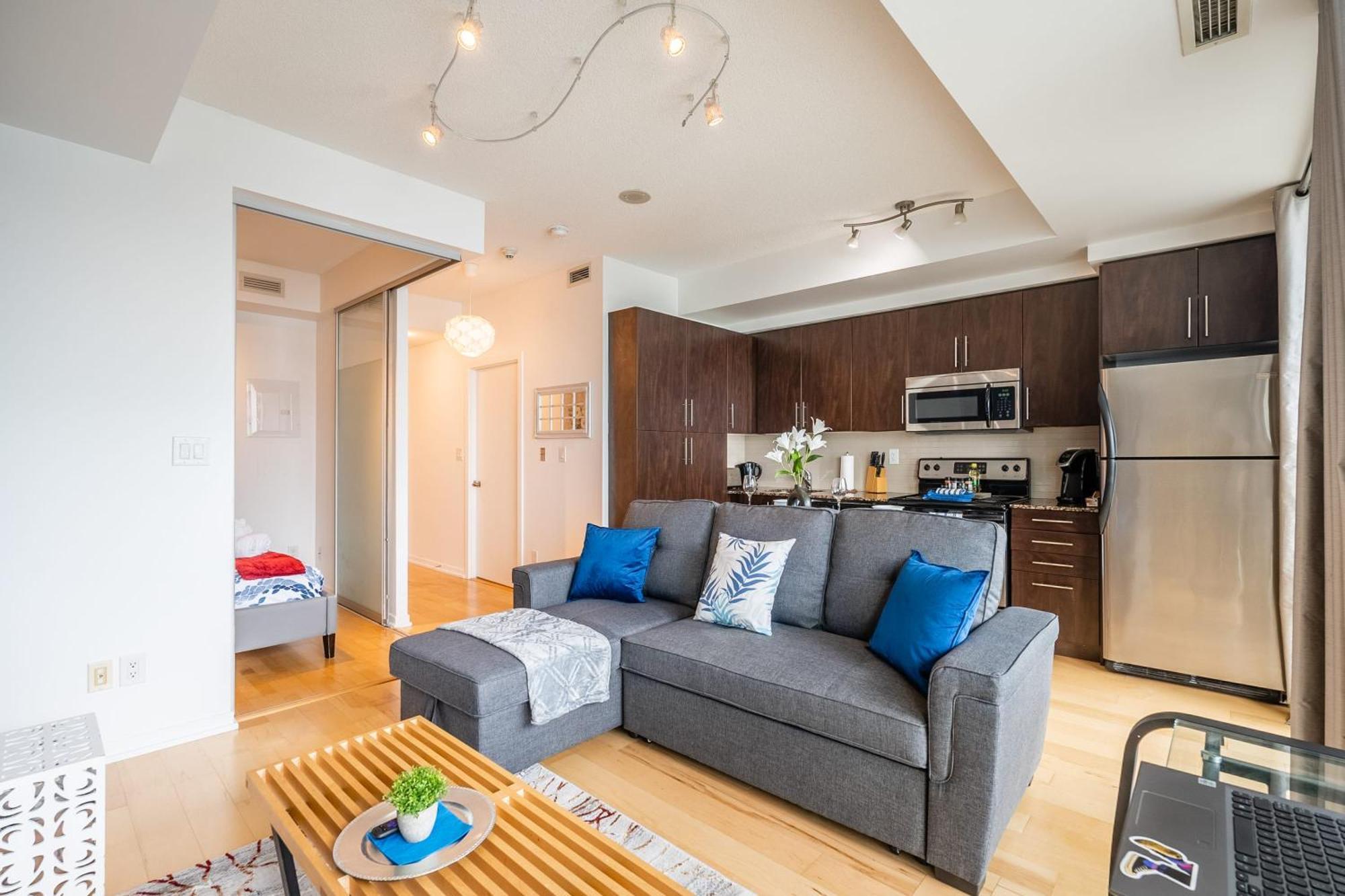 1Br Luxury Condo - Downtown Toronto Exterior foto